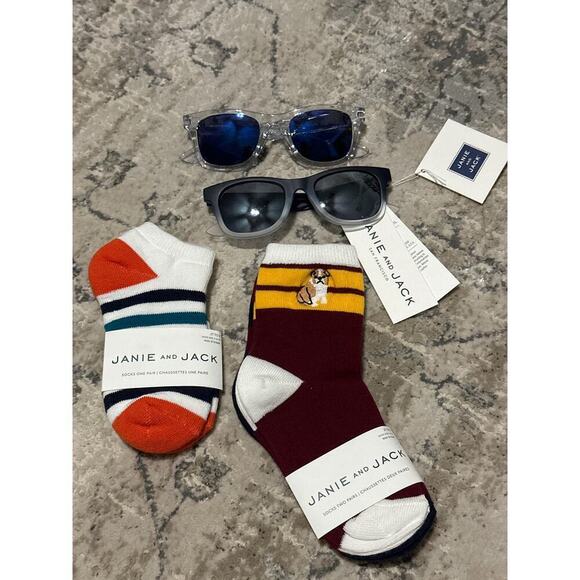 Janie and Jack Boys Accessories bundle Set 4‎ pieces - Picture 1 of 3